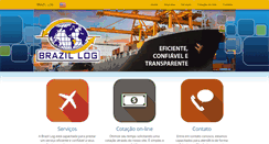 Desktop Screenshot of brazil-log.com